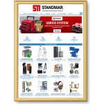 Jansen Display Klaprám A2, ostrý roh – Zboží Živě