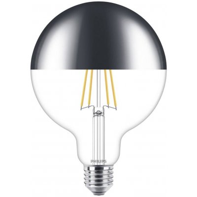 Philips LED Stmívatelná žárovka se zrcadlovým vrchlíkem G125 E27/7,2W/230V 2700K P5048 – Hledejceny.cz