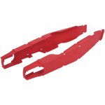 POLISPORT kryt kyvné vidlice (komplet) HONDA CR125/250R 04-07; CRF 250R 04 barva červená | Zboží Auto