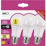 General LED žárovka Classic A60 14W E27 teplá bílá, 3 ks – Hledejceny.cz