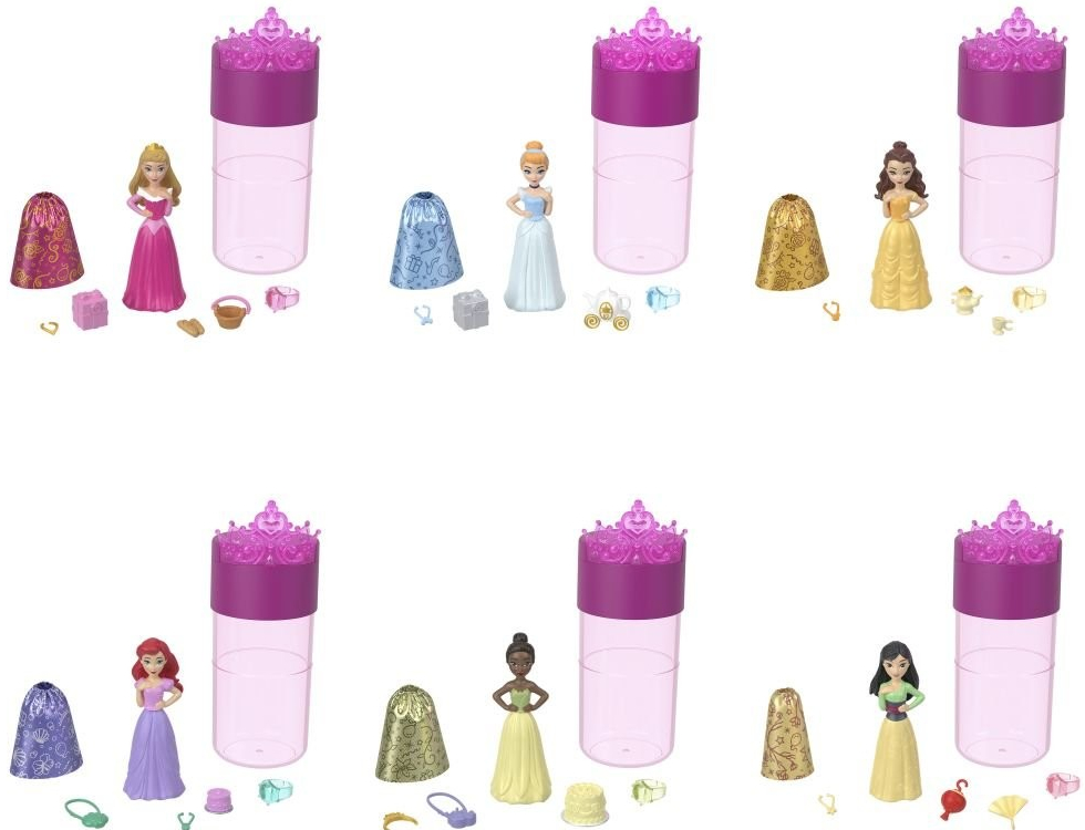 Disney Princess Color Reveal Královská Malá