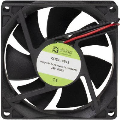 Dalap SAF B DC24 80x80x25mm 3000 RPM – Sleviste.cz