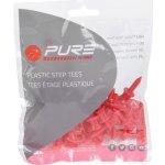 PURE 2 IMPROVE PLASTIC STEP TEES 31MM 30KS Golfová týčka, červená – Zboží Dáma