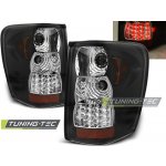 Zadní světla Jepp Grand Cherokee 99-05 - krystal/černé LED – Hledejceny.cz