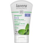 Lavera Pure Beauty Čistící gel peeling a maska 3v1 125 ml – Zboží Dáma