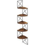 FISTAR Regál 1800×900×300 mm lakovaný 5-policový, nosnost 875 kg – Hledejceny.cz