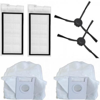 NipponCEC XM0931S Roidmi EVE Plus Xiaomi Hepa filtry a sáčky a kartáčky boční 6 ks – Sleviste.cz