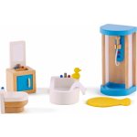 Hape Koupelna herní set nábytek s doplňky 7 dílků – Zboží Dáma