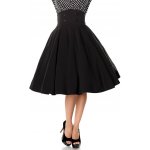 Glara retro sukně s vysokým pasem černá – Zbozi.Blesk.cz