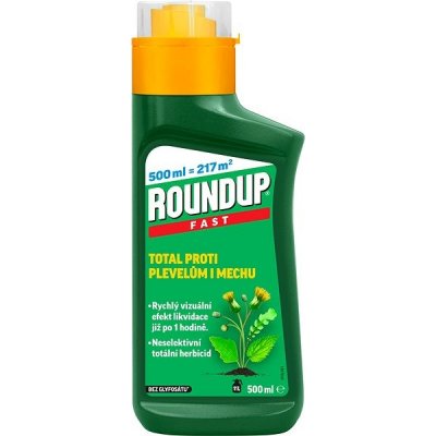 ROUNDUP Herbicid FAST koncentrát 500 ml – Zboží Mobilmania