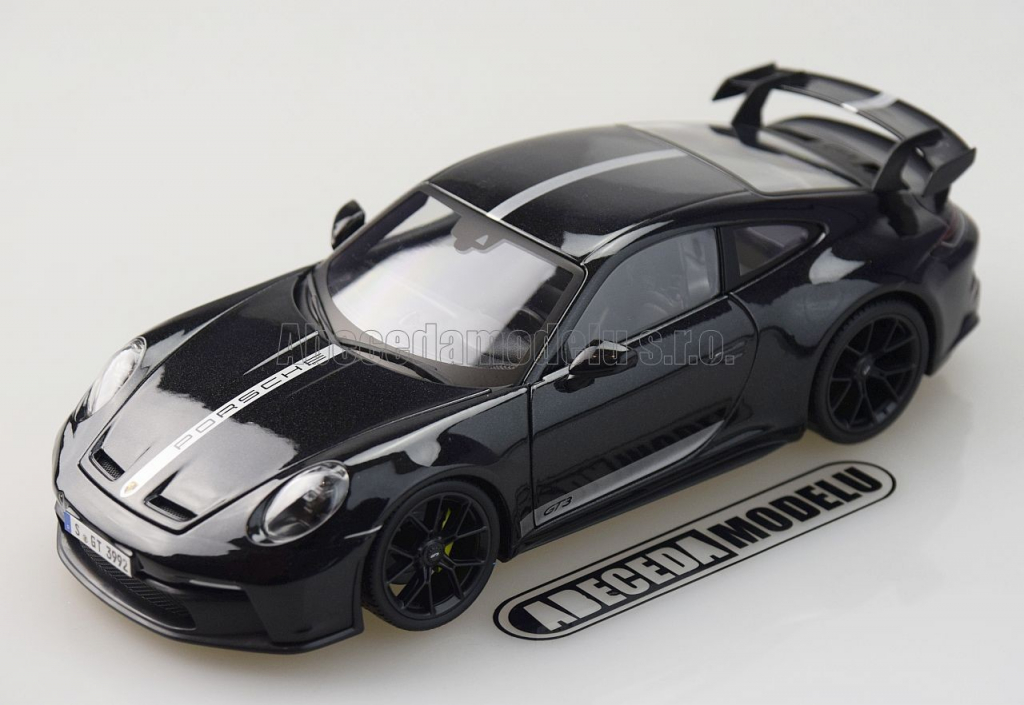 Maisto Porsche 911 GT3 2023 schwarz model auta 1:18