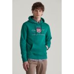 GANT REG ARCHIVE SHIELD Hoodie zelená – Zbozi.Blesk.cz