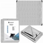 Springros Krycí plachta s oky 4x4 m extra silná 210g PE stříbrná PROTECT GA2145-XG – Zboží Dáma