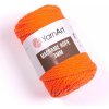 Příze Macrame rope 3mm YARNART 250g Barva: oranžová neon