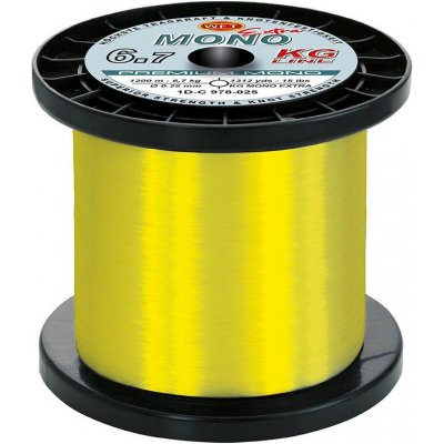 WFT KG mono extra neon yellow 1200 m 0,25 mm 6,7 kg – Zboží Mobilmania