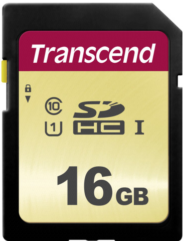 Transcend SDHC 16 GB UHS-I U1 SDC500S