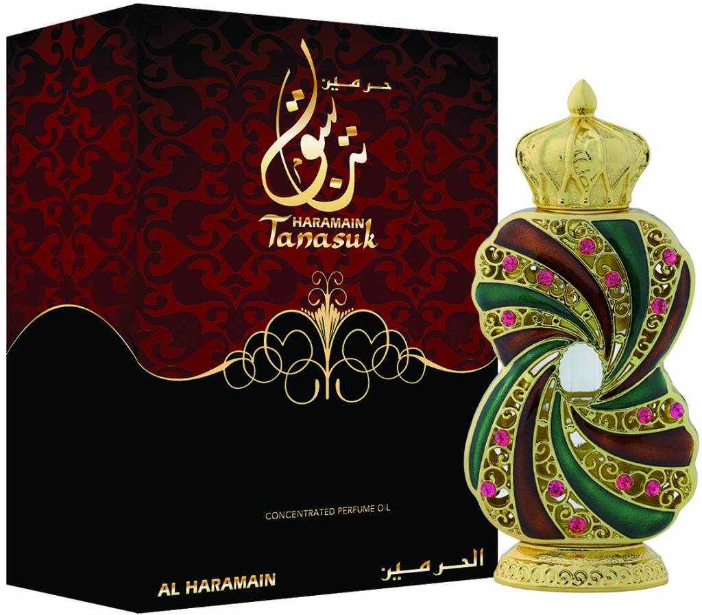 Al Haramain Tanasuk parfémovaný olej unisex 12 ml