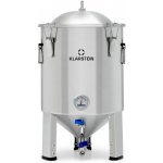 Klarstein Gärkeller Pro fermentační kotel 15 l vypouštěcí ventil nerezová ocel 304 Stříbrná – Zboží Dáma