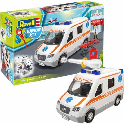 Revell Junior Kit auto 00806 Ambulance 1:20