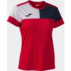 JOMA Camiseta Dámské triko Manga Red-Navy červená modrá