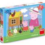Dino Peppa pig: slepičky 24 dílků – Zboží Dáma