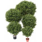 BUXUS KOULE RED DAY UV, 82cm