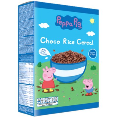 Peppa Pig Čokoládové cereálie s vitamíny 375 g – Zboží Dáma