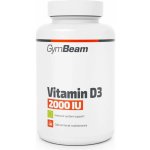 Gymbeam Vitamin D3 2000 IU unflavored 120 kapslí – Hledejceny.cz