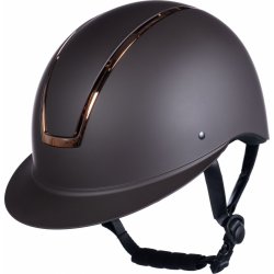 HKM Helma jezdecká Lady Shield brown rosegold