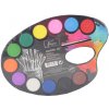 Akvarelová barva Lamps malovací paleta s akvarelovými vodovkami 12 ks