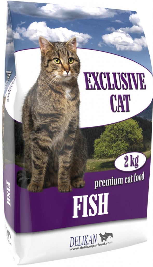 Delikan Cat Exclusiv s rybou 2 kg
