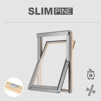 RoofLITE Slim Pine 78x118 cm – Zboží Mobilmania
