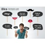 Fotorekvizity SET VIII. - svatební - sada 8 ks – Zboží Dáma