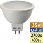 McLED LED GU5.3, 12V, 4,6W, 2700K, 400lm – Zboží Živě
