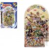 Hra a hlavolam Teddies Pinball ZOO hlavolam plast 9x16cm 2 druhy