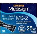 Domácí diagnostický test Meditest Medisign proužky testovací MS-2 50 ks