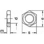 matice 3/8" G ZINEK DIN 431B – Zboží Mobilmania