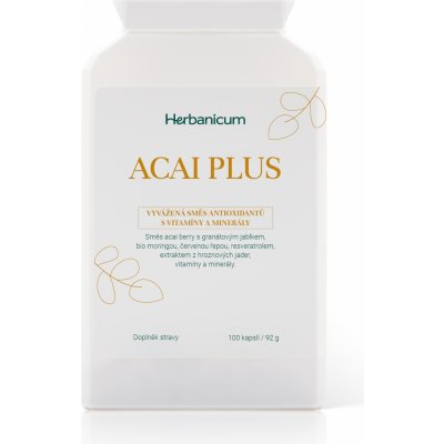 Herbanicum ACAI PLUS 100 kapslí – Hledejceny.cz