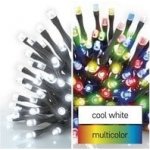 Emos D4AJ01 LED vánoční řetěz 2v1 venkovní i vnitřní studená bílá multicolor 10 m – Hledejceny.cz