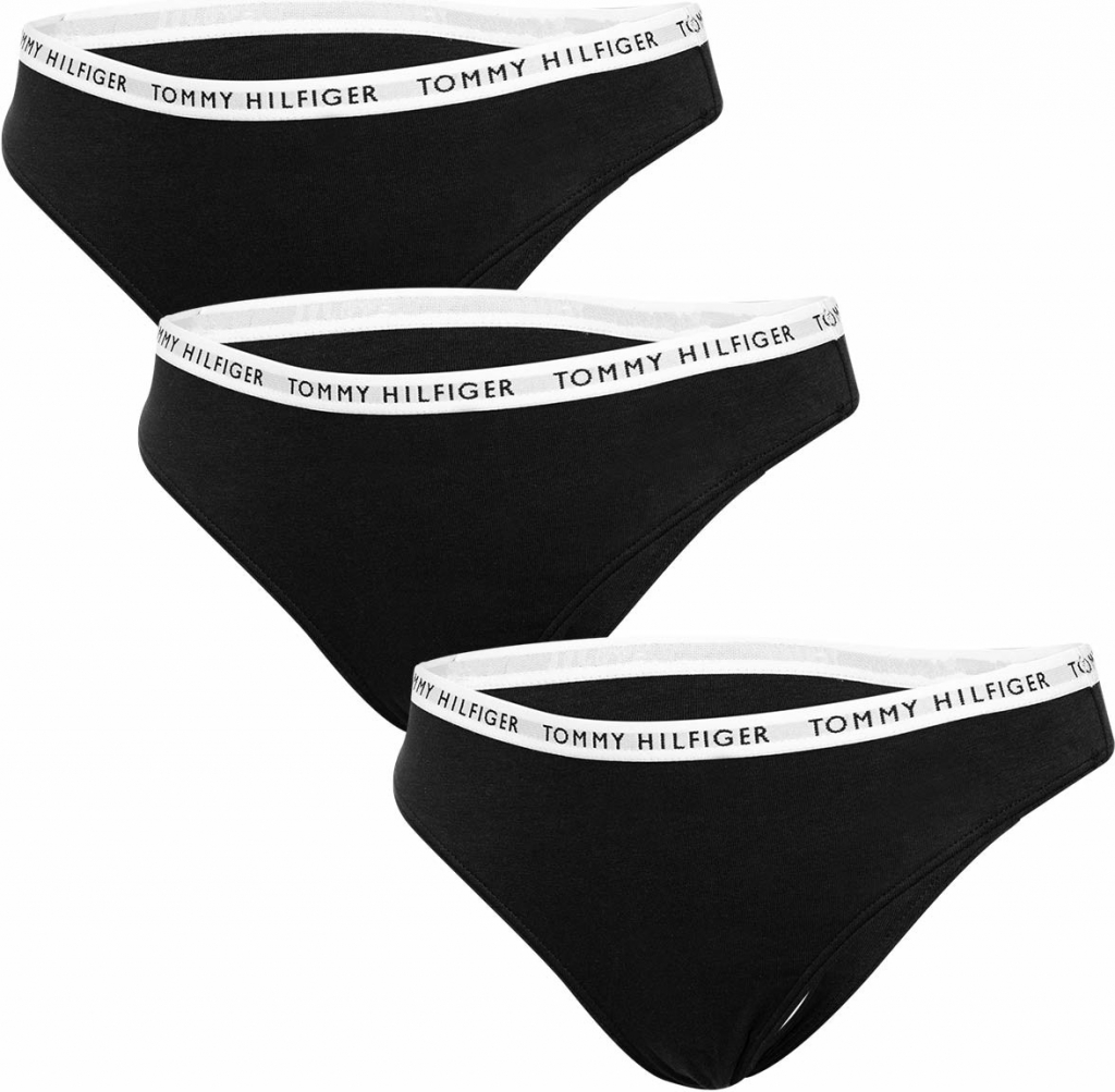 Tommy Hilfiger 3PACK dámská tanga UW0UW02829 0R7 černá od 550 Kč - Heureka .cz