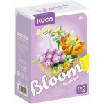 KOCO Stavebnice mini Květinové aranžmá sukulentů 295ks – Zboží Živě