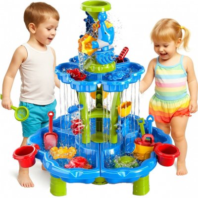 Woopie Vodní stůl 2v1 pískoviště fontána 73x60x60 cm – Hledejceny.cz