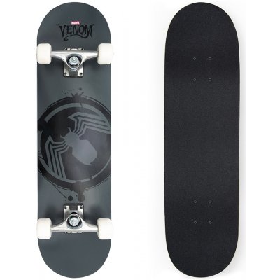 Dřevěný skateboard 79 x 20 x 10 cm MARVEL Logo Venom – Zboží Mobilmania