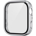 VSECHNONAMOBIL 109830 PC FULL COVER Plastový kryt se sklem pro Huawei Watch Fit 4 stříbrný – Zboží Živě