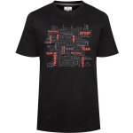 Kappa LOGO GAVOLF Pánské triko černá – Zboží Mobilmania