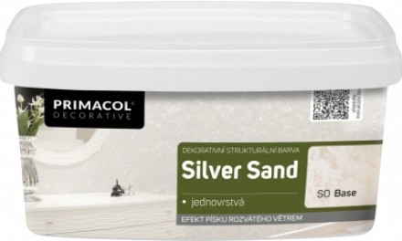 Priomacol Decorative Silver Sand dekorativní strukturální S0 Báze, 1 l