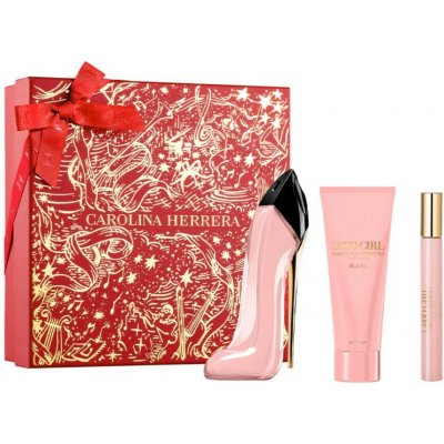 Carolina Herrera Good Girl Blush EDP 80 ml + tělové mléko 100 ml + EDP 10 ml – Zboží Dáma