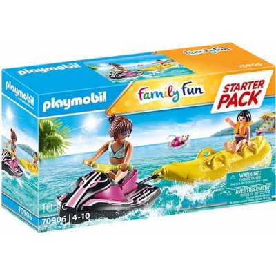 Playmobil 70906 Vodní skútr s banánovým člunem – Zboží Mobilmania