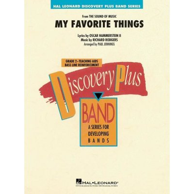My Favorite Things from The Sound of Music snadné noty pro koncertní orchestr party partitura – Zboží Mobilmania