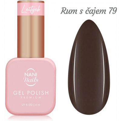 NANI gel lak Premium Rum s čajem 6 ml – Zboží Dáma